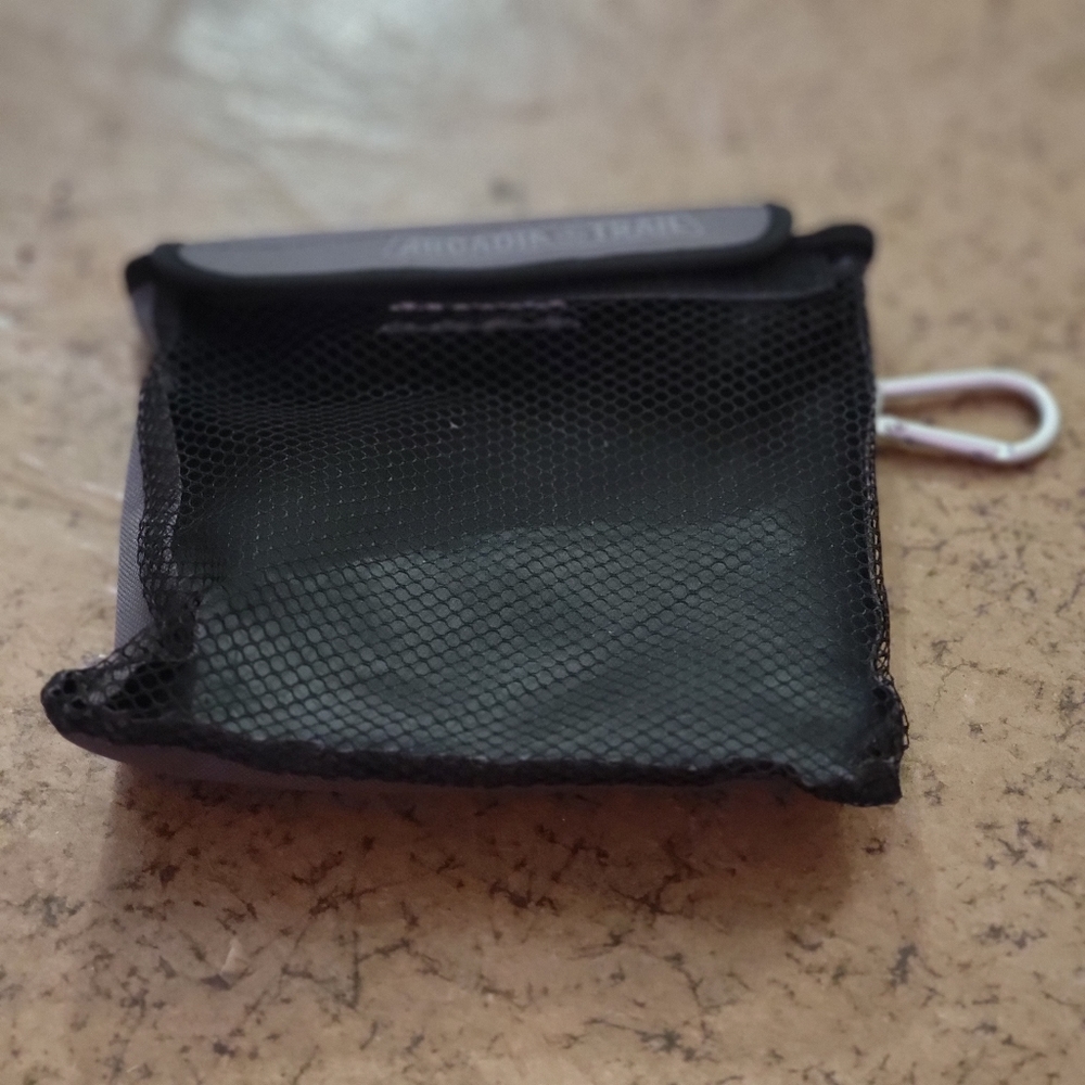 Arcadia Trail Gray Cosmetic Bag